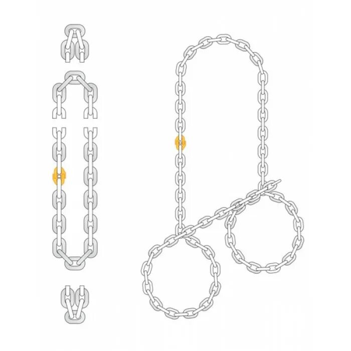 (l=1,00м) 8 кл magnus-profi. строп цепной 2 усц 2,5. строп цепной усц 4. стропы цепные усц. строп цепной универсальный усц-0.