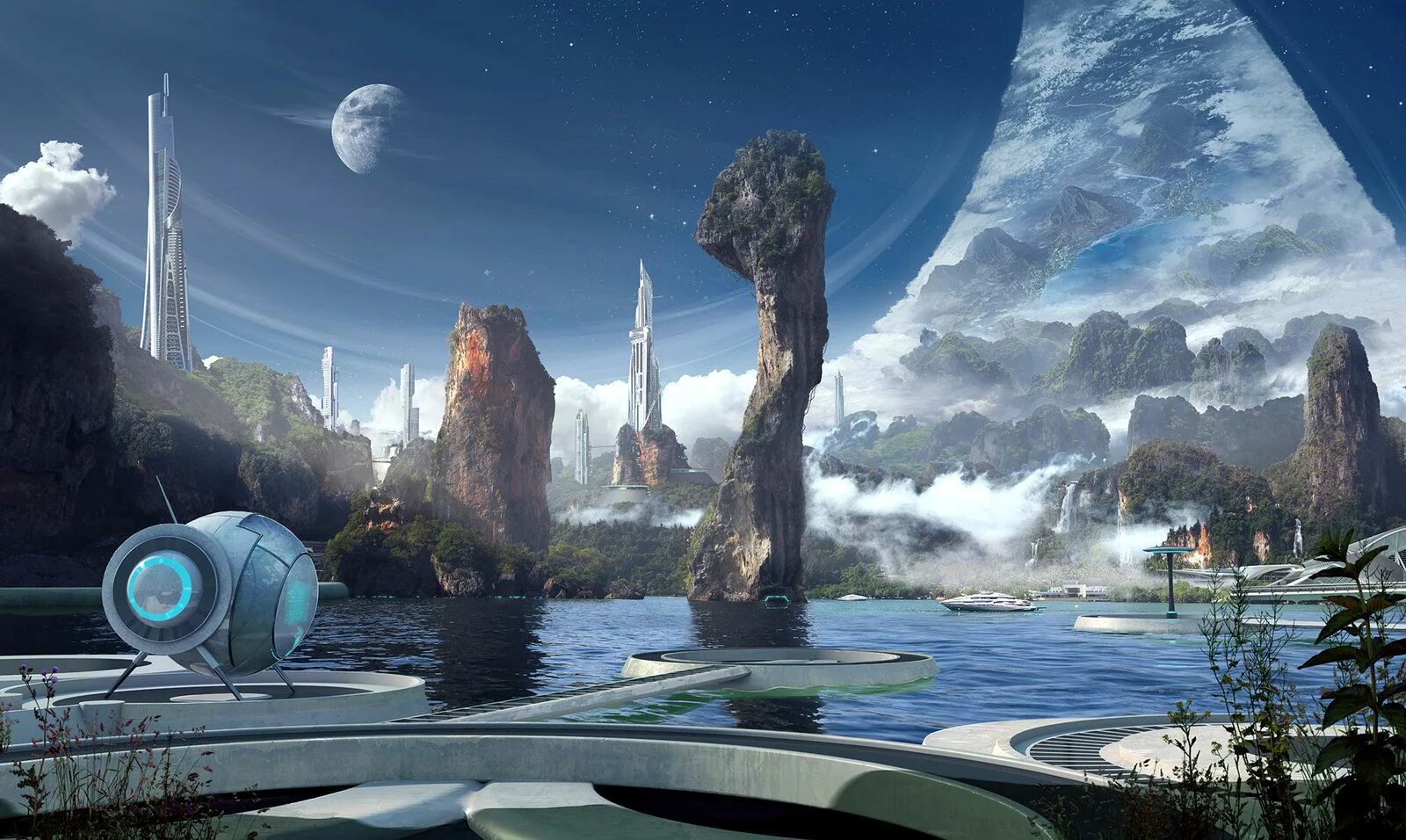 Инопланетные пейзажи. Инопланетные пейзажи. Рабочий стол the outer worlds. Фантастические космические пейзажи. Other world игра.