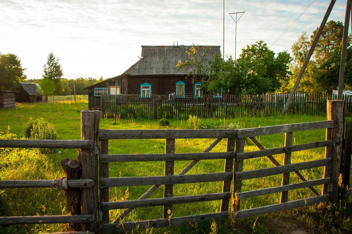 Деревенский совсем