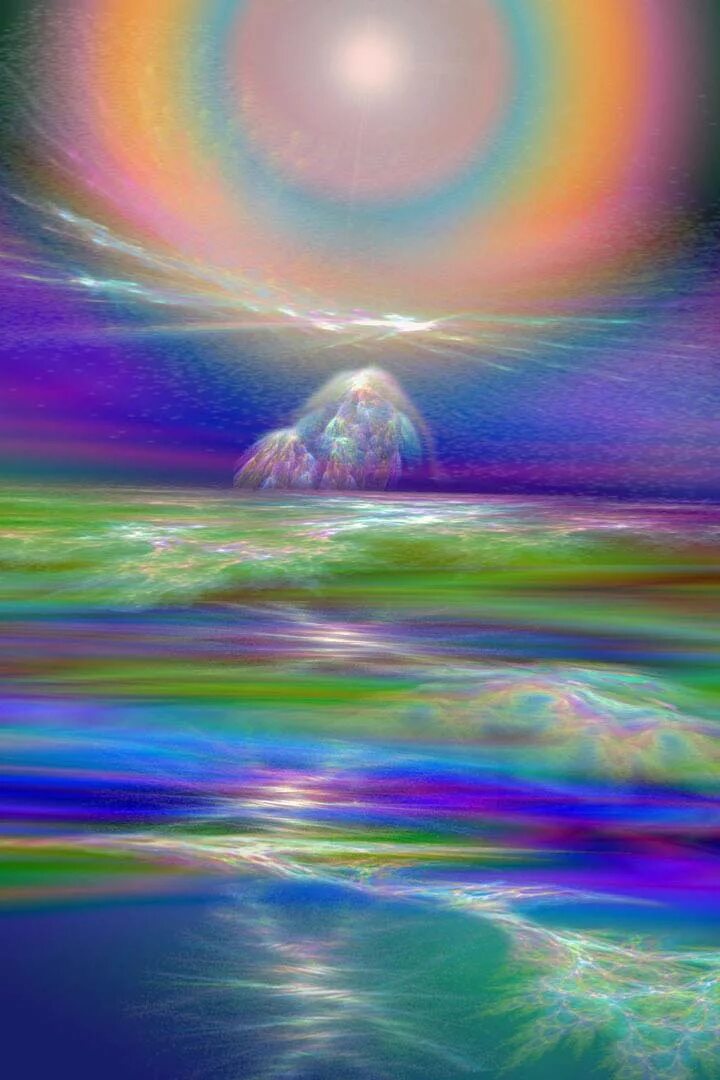 как выглядит тонкий мир. энергетические картины елены саппа. картины в четвертом измерении. тонкий мир вселенная. радужное пространство.