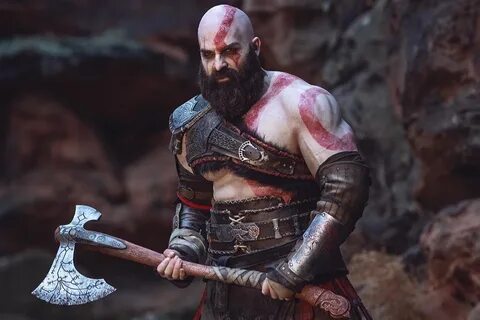 Bad kratos cosplay