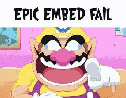 Embed fail