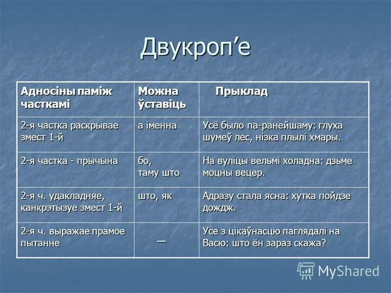 працяжнік у сказах