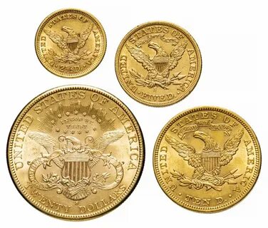 Золотые 20 долларов сша