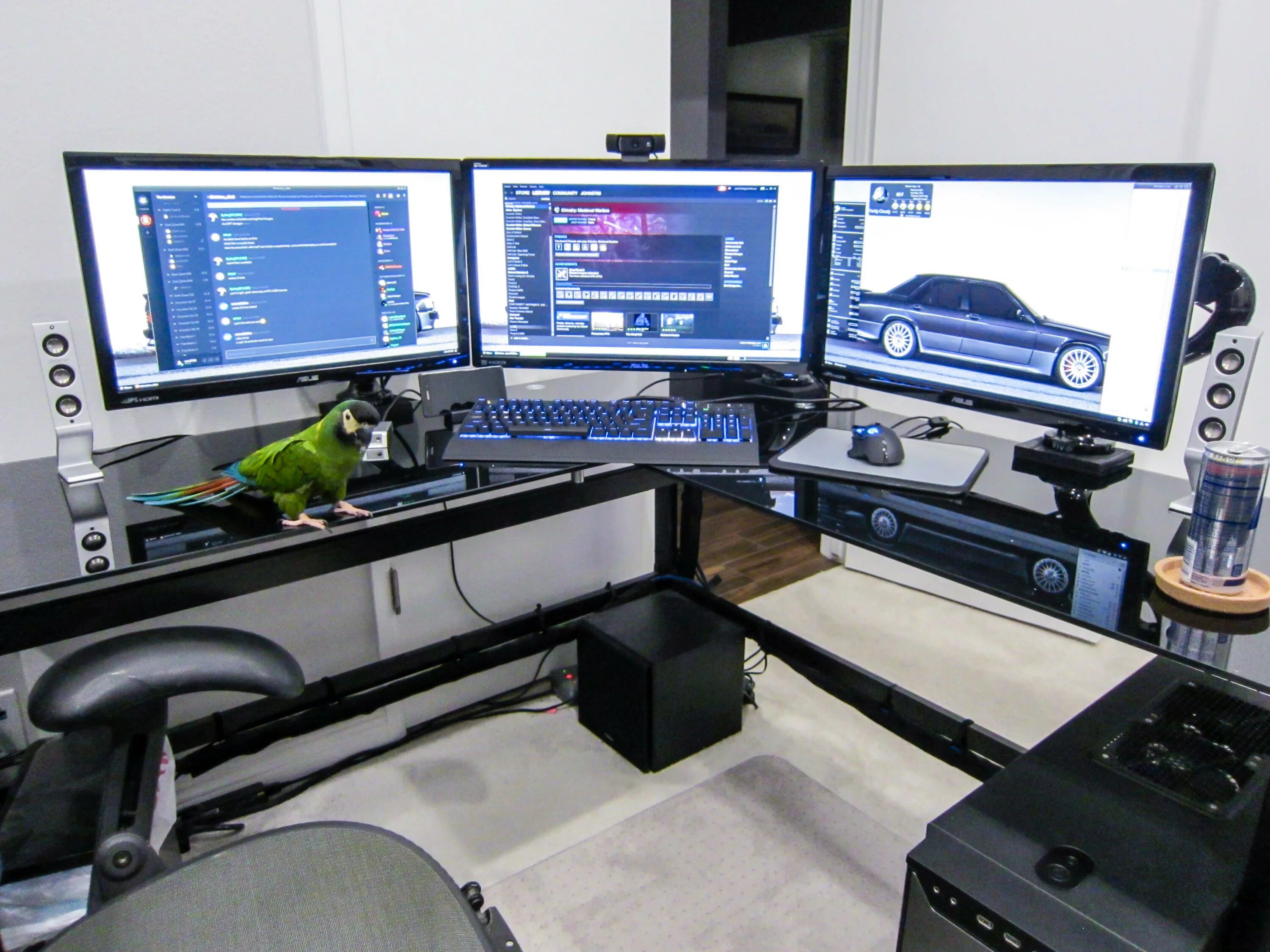Monitor setup