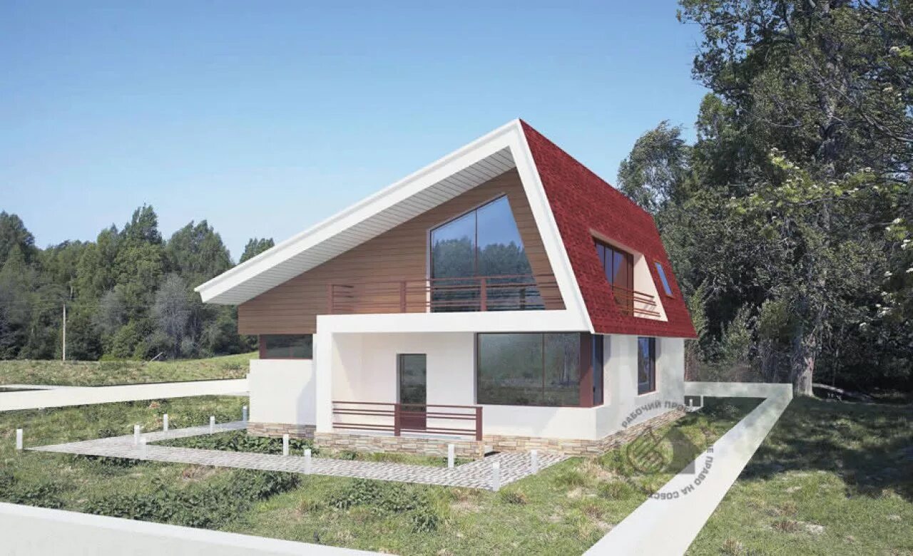 скошенная крыша фото. панорамное окно на крыше. домик с мансардой и панорамными окнами. частный дом со скатной крышей. скошенная крыша фото.