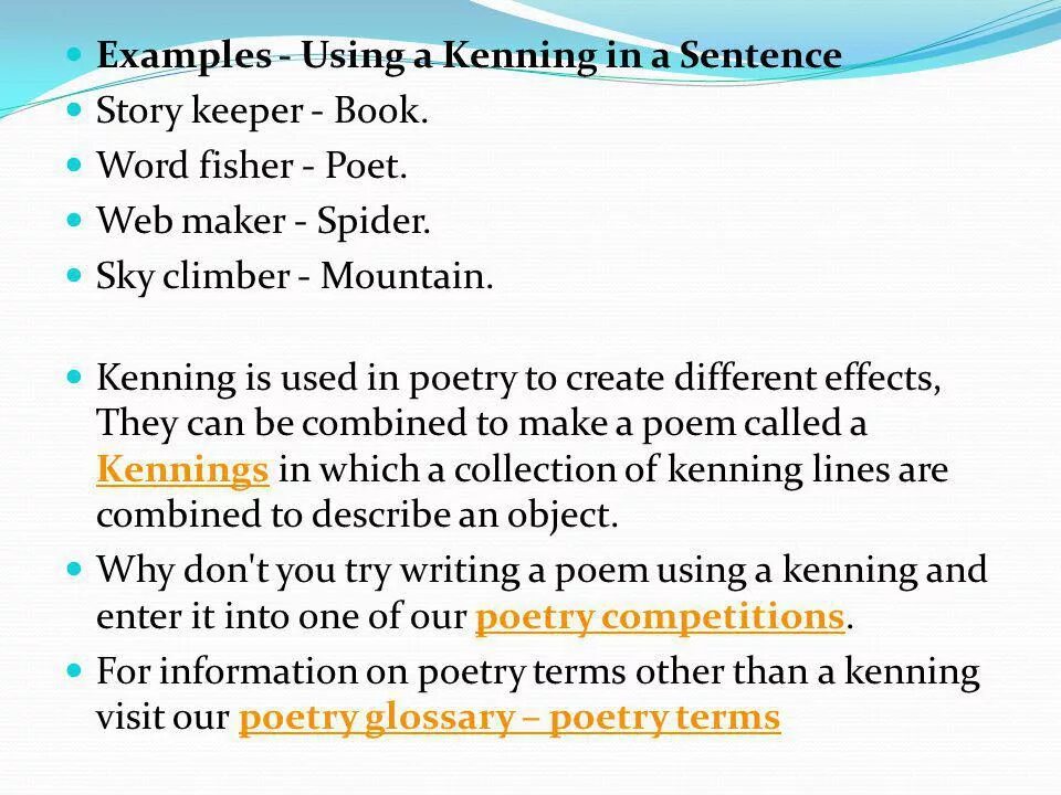 One of the examples of
