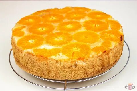 Шарлотка с мандаринами рецепт