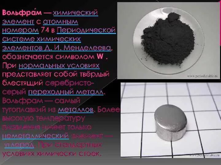 Вольфрам в таблице менделеева Вольфрам в таблице менделеева найдено 88 фото