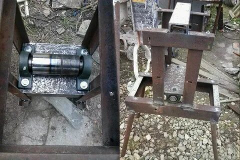 Простой трубогиб своими руками для профильной трубы