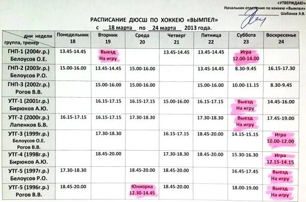 расписание занятий хоккей. расписание спортшколы. расписание спортивной школы. расписание дюсш. расписание спортшколы.