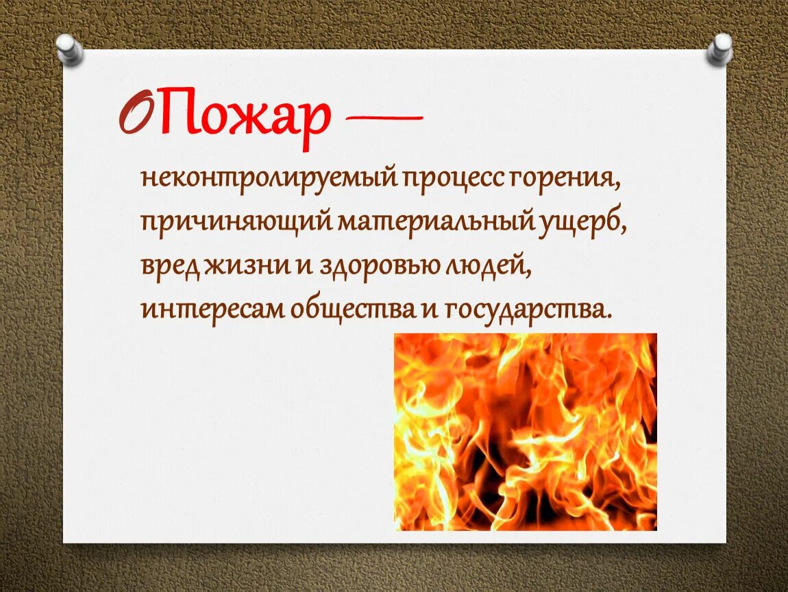 Процесс горения. Неконтролируемое горение. Пожар это неконтролируемое горение причиняющее. Пожар это причиняющий материальный ущерб.