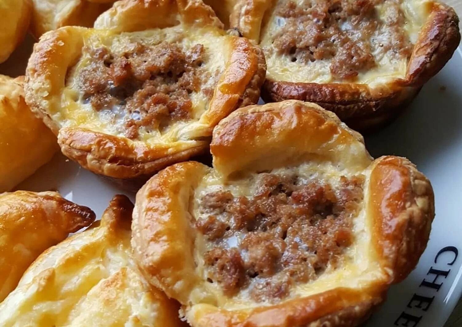 Выпечка с фаршем рецепты