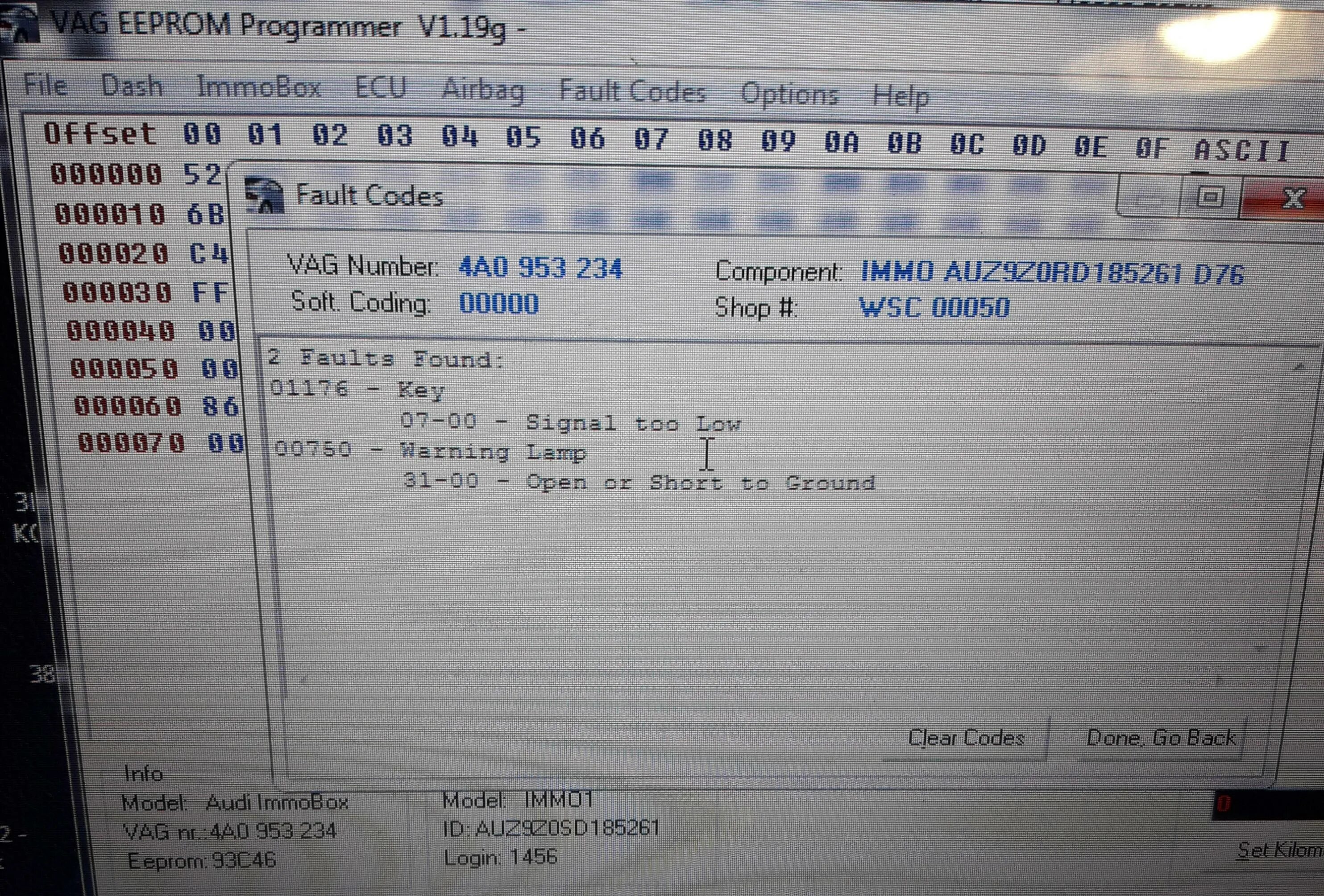 Код eeprom. Код eeprom