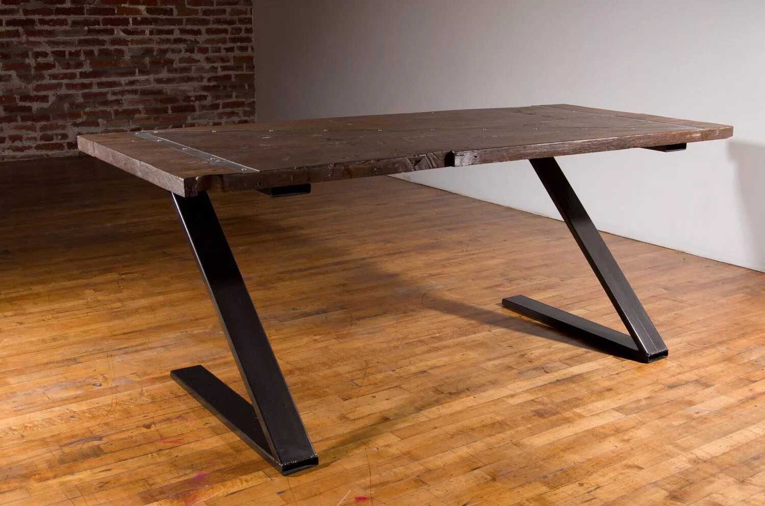 Image result for industrial dining table Home Metal dining table, Dining table i