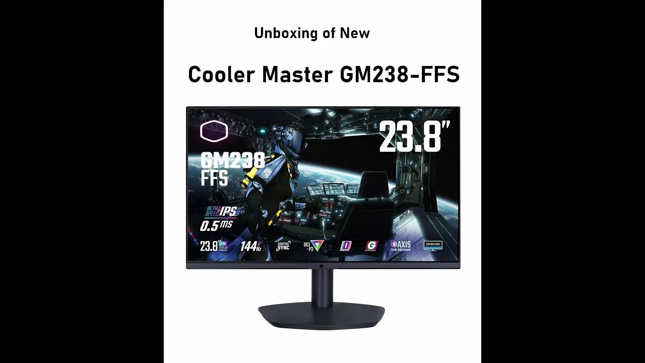 Монитор Cooler Master gm238-FFS черный. 23.8" Монитор Cooler Master gm238-FFS черный. Coolermaster gm238-FFS. Кулер мастер монитор CMI-ga241.