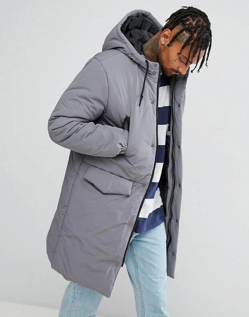 Длинная куртка мужская. ASOS Grey Parka. Асос удлиненная куртка мужская. Мужские зимние Parka ASOS. Куртка Schott Hooded Oversize Parka bear2.