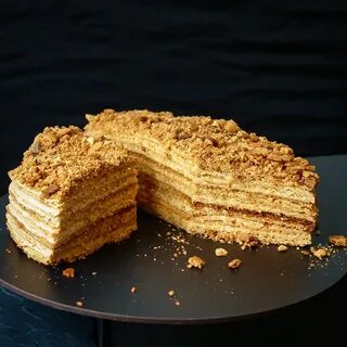 Торт с маслом в тесте