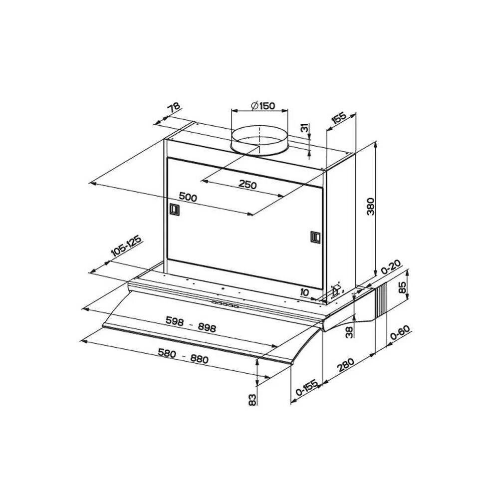 Вытяжки закон. Вытяжка Faber 90 см чертеж. Kuppersberg вытяжка встраиваемая slimbox90x схема сборки. Встраиваемая вытяжка Faber Velvet x/v a90. Вытяжка Фабер встраиваемая 60 для кухни.