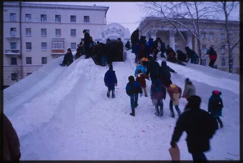 Горка в архангельском