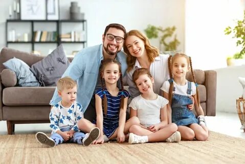 7 детей в двух семьях