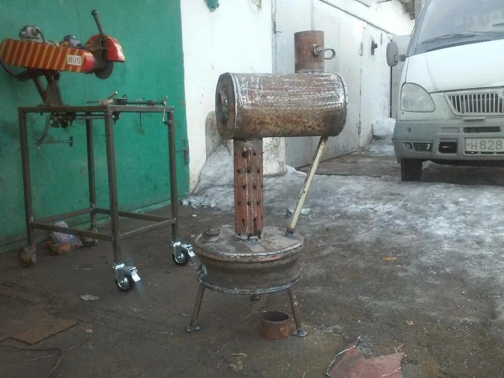Отработанное масло гараж