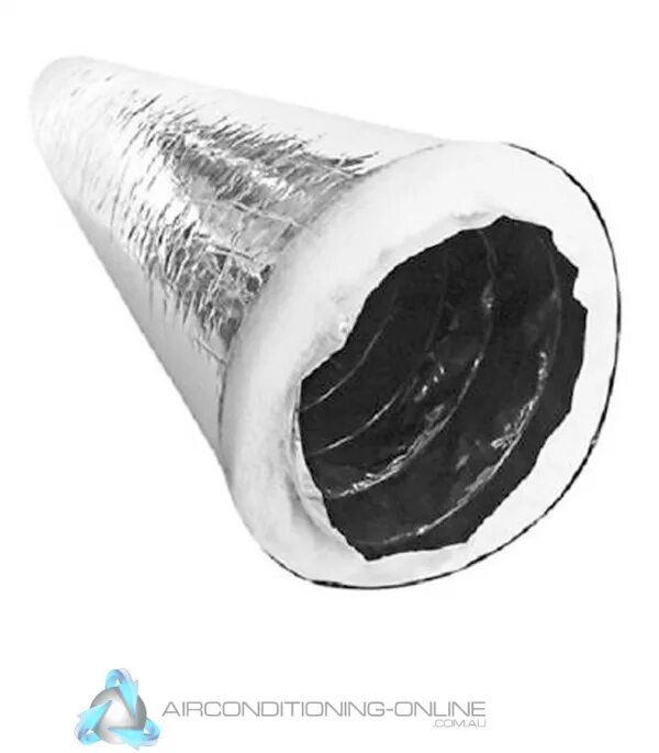 Изоляционный материал типа Insulated flexeble luminum Air Duct 10mt. Воздуховод гибкий iso203х10 теплоизолир. Воздуховод алюминиевый 150 миллиметров. Гибкий воздуховод 200 мм. Воздуховоды изолированные