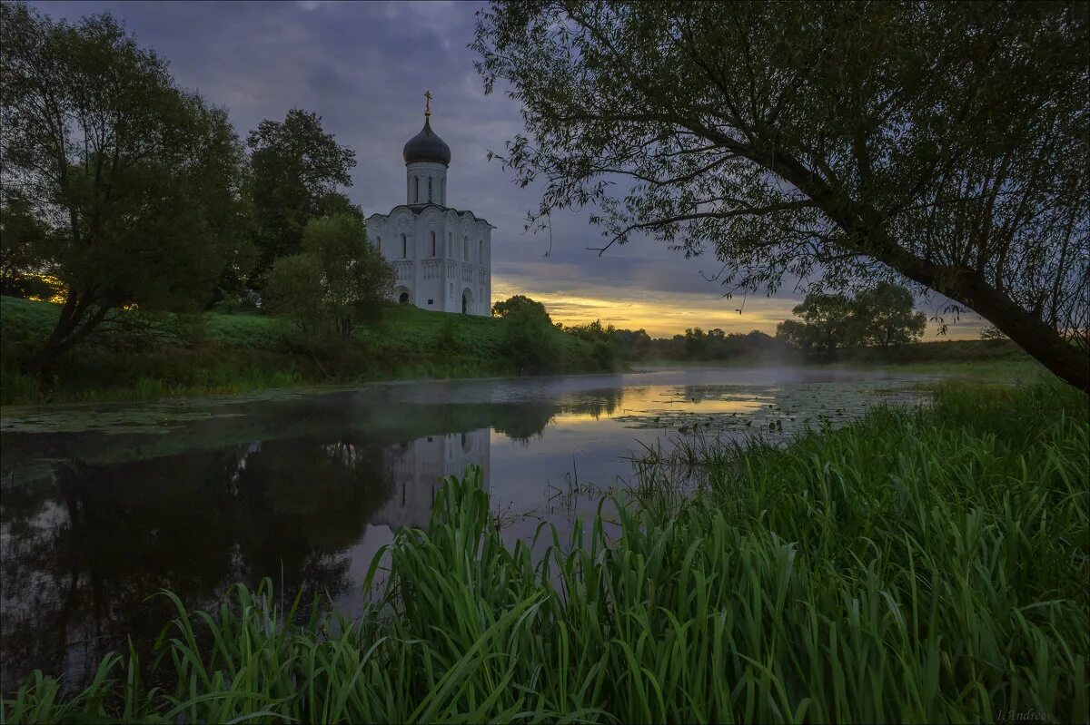 очень хорош храм на нерли летом. очень хорош храм на нерли летом. очень хорош храм на нерли летом. церковь покрова на нерли. ворсма нижегородская область храм на нерли.