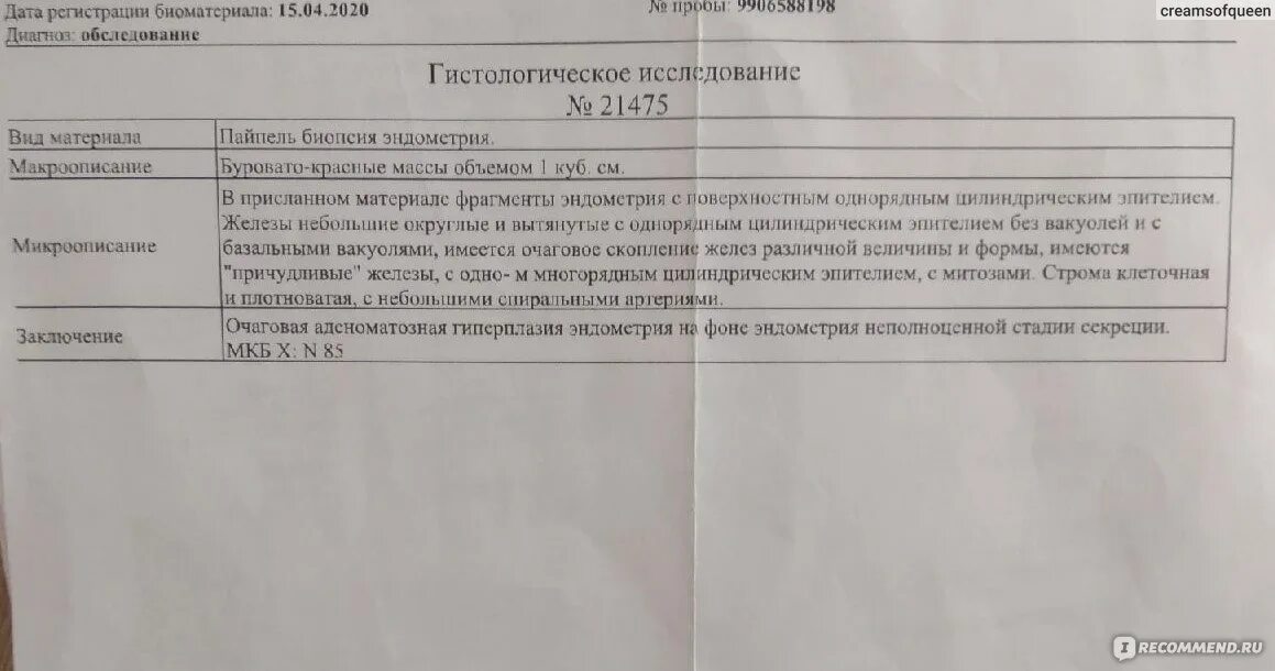 Анализ биопсии эндометрия. Результат гистологии пайпель биопсии эндометрия. Пайпель биопсия заключение норма. Протокол пайпель биопсии эндометрия. Расшифровка гистологического исследования эндометрия.