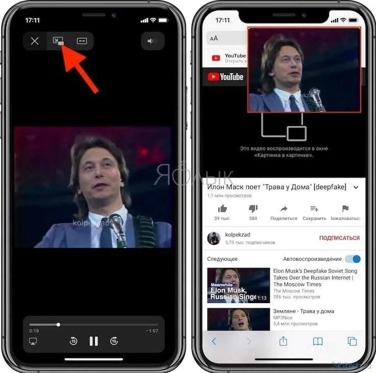 Ютуб видео в окне на телефоне. Ютуб на айфоне. Ютуб приложение айфон. Как включить видео фоном. Как включить картинку в картинке на ютубе.