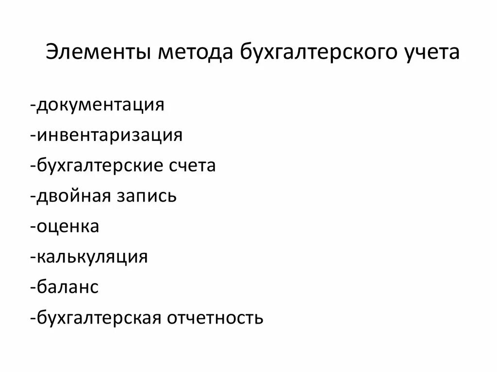 Составляющий элемент метода. Элементы метода бухучета. Элементы метода бух учета. Элементы сетожа бух учета. Элементы методов бухгалтерского учета.