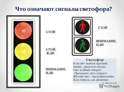 Красный желтый и зеленый сигнал светофора