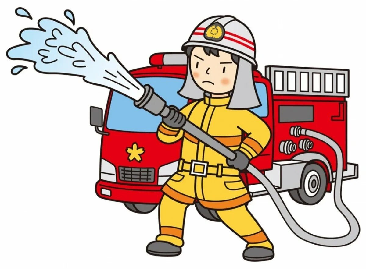 Пожарники в детском саду. Профессия пожарный. Пожарный рисунок. Пожарный на фоне машины. Пожарный мультяшный.