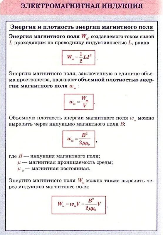 Прочитайте перечень понятий идеальный газ электромагнитная индукция. Формула магнитной индукции 9 класс. Формулы по теме магнитное поле электромагнитная индукция. Формула магнитной индукции поля. Формула индукции электромагнитного поля.