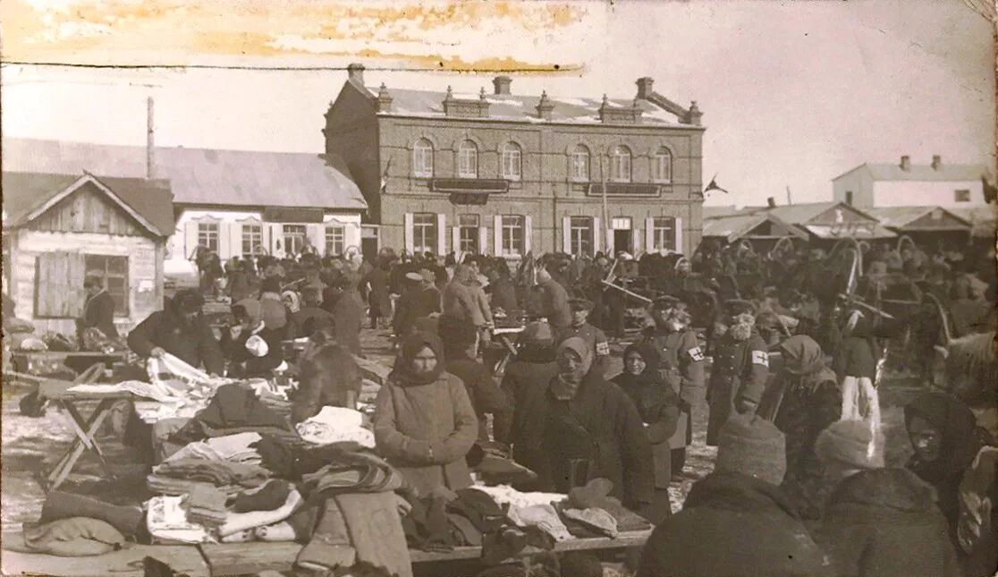 Жизнь людей во время гражданской войны. 1918 Год г. Спасск.