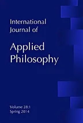 Международный журнал прикладных. Journal of applied Psychology.