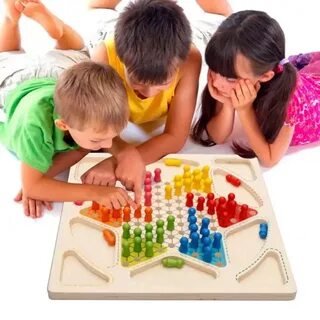 Детские настольные игры играем