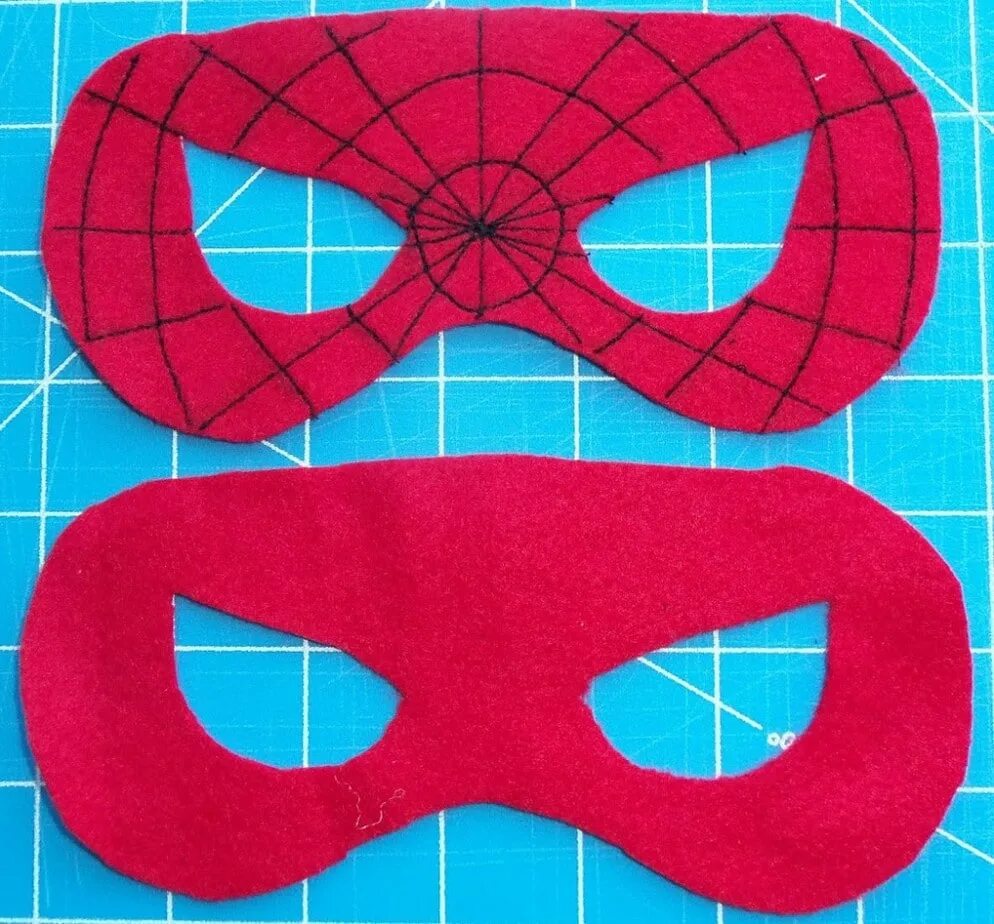 Как сделать маски на телефоне. Маска человека паука из фетра. Новогодняя маска своими руками. Маска человека паука из бумаги. Карнавальная маска человек паук.