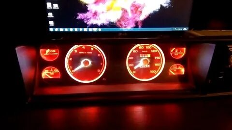 Светодиодная панель ваз 2107