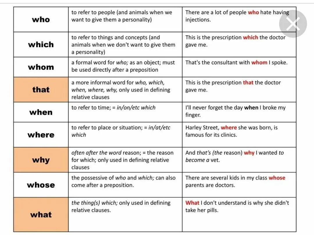 Местоимения who which that в английском языке. Who which that whose правило. Правило which where who whose when. Who which where правило. Предложения с where