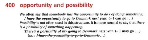 Possibility перевод