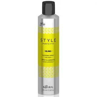 Glossing spray
