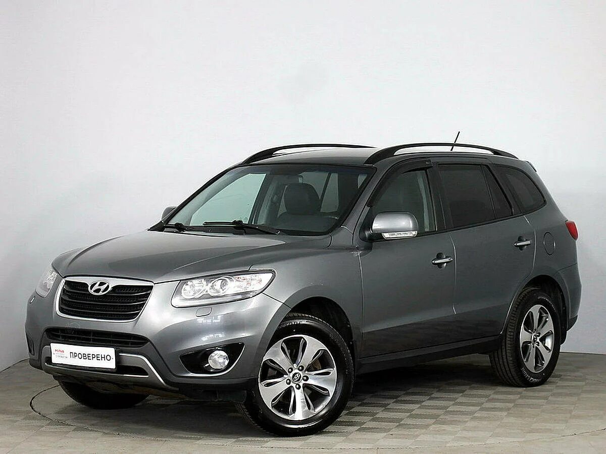 Купить б у санта фе. Hyundai Santa Fe 2011. Hyundai Santa Fe 2 2011. Hyundai Santa Fe 2011 2.4. Хендай Санта Фе 2011 серый.