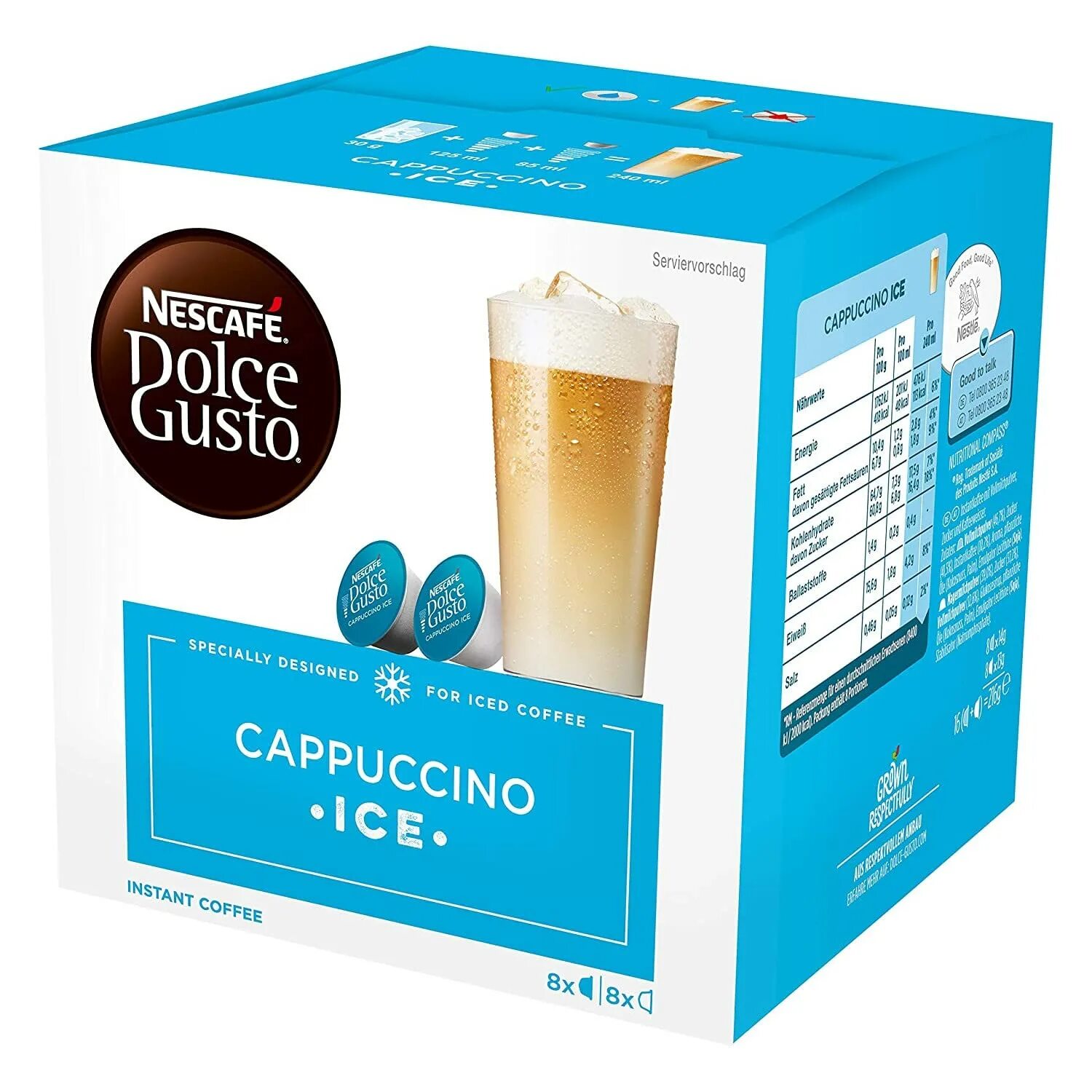 Купить нескафе дольче капсулы. Капсулы Dolce gusto Cappuccino. Капсулы Dolce gusto Cappuccino Ice. Капсулы Nescafe Dolce gusto Cappuccino. Кофе капсулы Дольче Дольче густо.