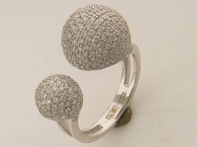 кольцо с шариками. кольцо с шаром золото. кольцо с шариками. кольцо два шара. кольцо два шара.