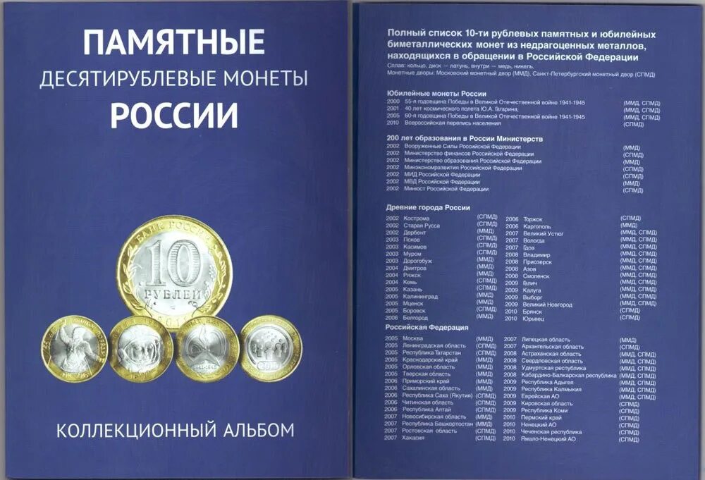 Монеты россии юбилейные выпуски монет россии. Юбилейные монеты перечень. Памятные десятирублевые монеты России. Коллекция юбилейных монет. Список юбилейных 10 рублевых монет.