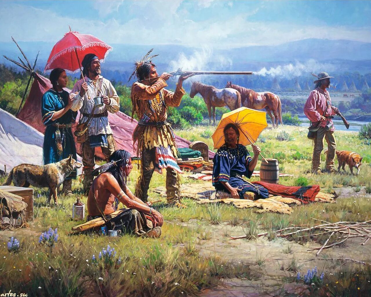Колонисты 1620 и индейцы. Потомок южноамериканских колонистов. Джон бакстон художник. Индейцы в живописи американских художников. Колонисты лицо.