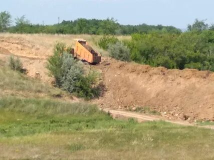 Дорога через овраг