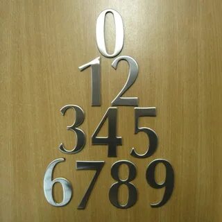 Цифра 4 номер квартиры