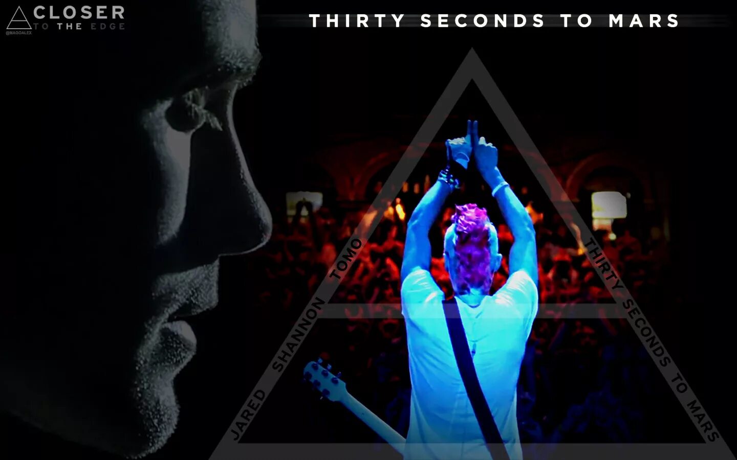 Closer to the edge 30 seconds. 30 seconds to mars closer to the edge. closer to the edge. 30 seconds to mars closer to the edge фото. thirty seconds to mars - hail to the victor фото с сингла.